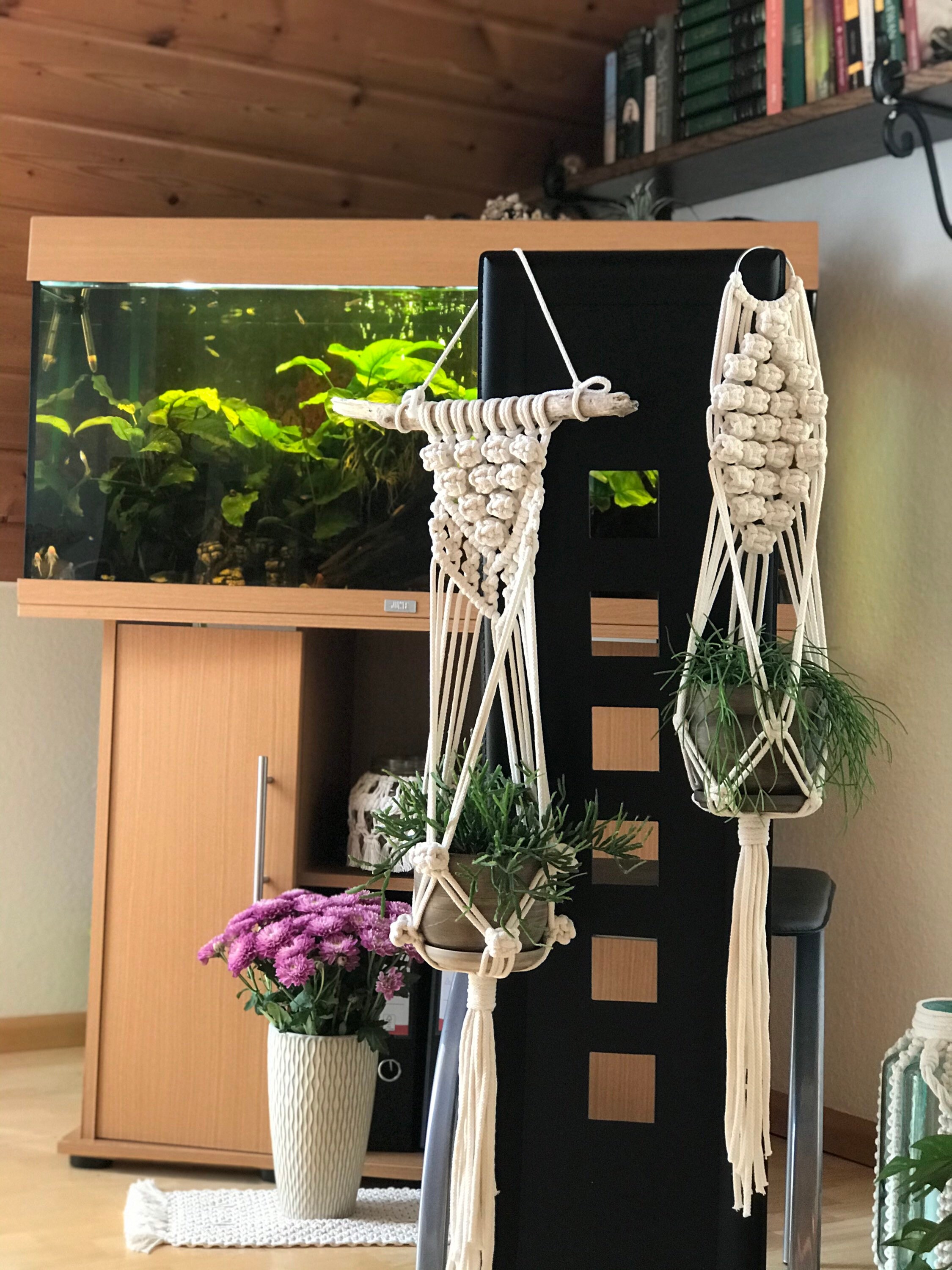 Macrame PDF Pattern Plant Hanger, Macrame DIY, Plant Hanger Tutorial ...