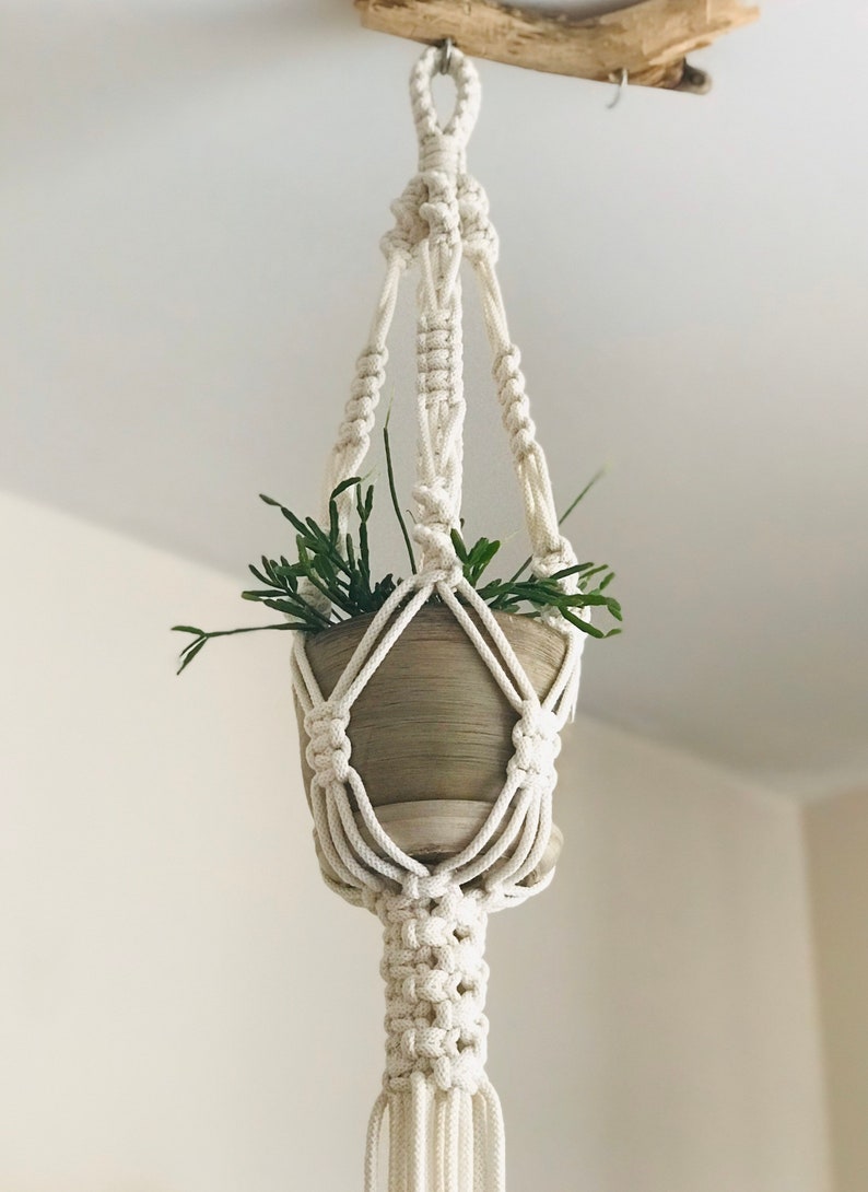 Set of TWO macrame plant hangers PDF Patterns DIY macrame Etsy