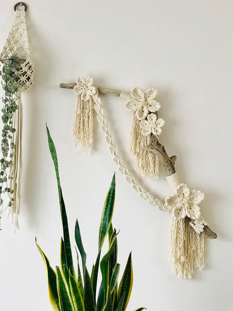 Macrame Pattern. Create Macrame Floral Beauty with 2 Sizes & Shapes DIY Pattern. Instant Download. Step-by-Step Instructions for Beginners image 6