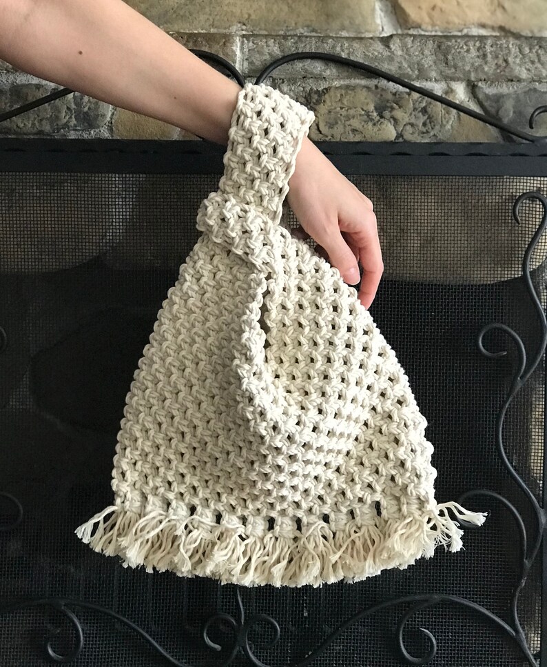 macrame bag etsy