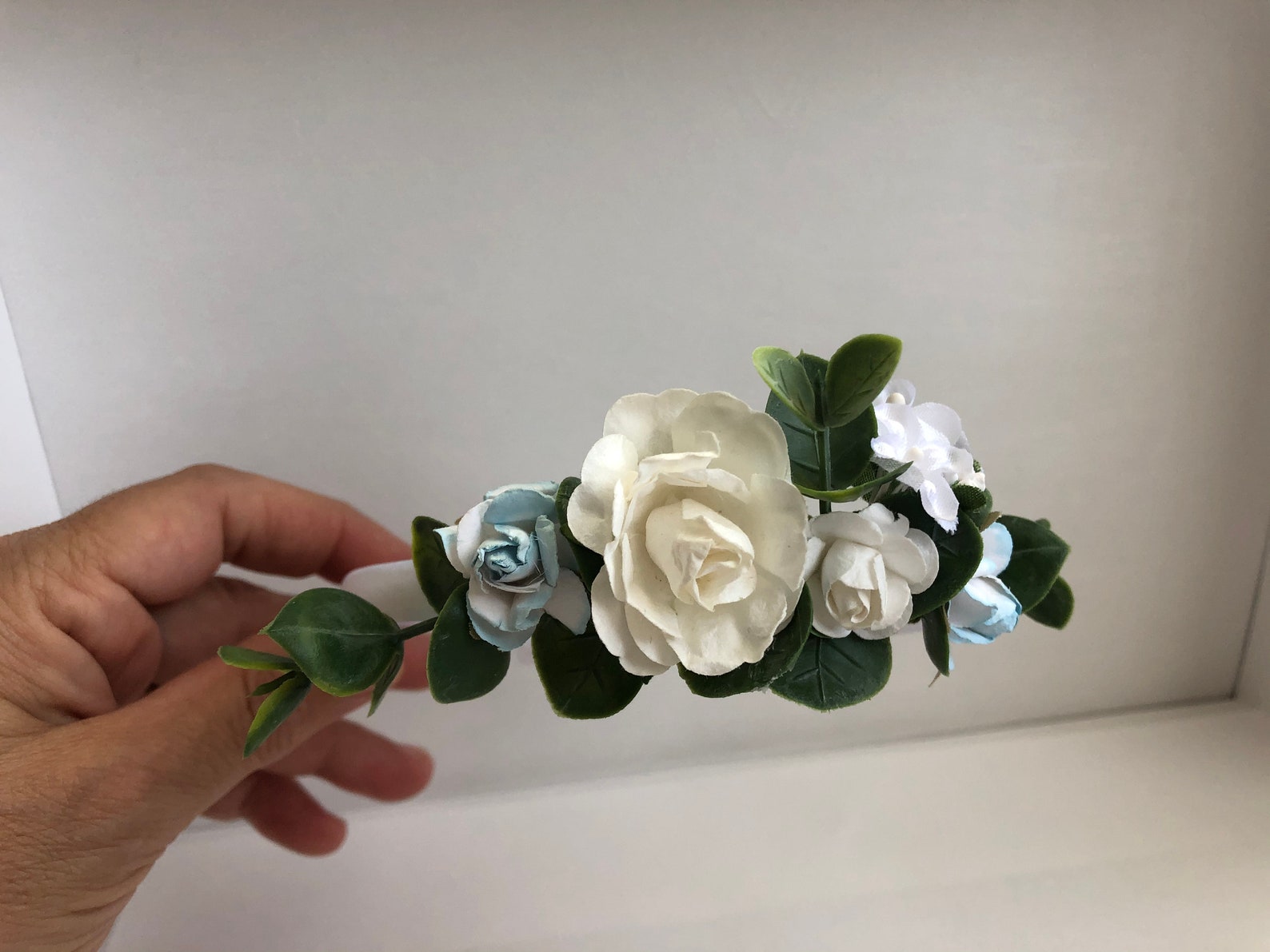Eucalyptus Headband Flower Girl Headband Toddler Headband Etsy