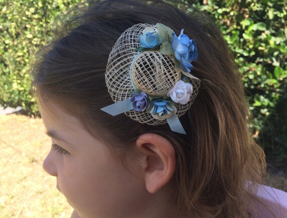 Toddler Hair Clip Flower Girl Hair Pin Cute Decorated Hat Etsy