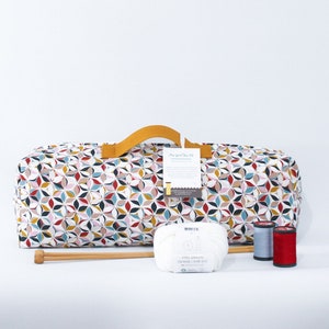 Sac à ouvrage cheap pour tricot pas cher