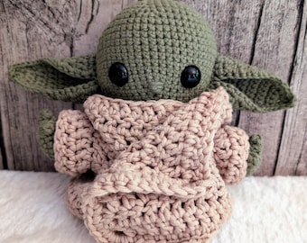 Baby Yoda Amigurumi, Star Wars Baby Alien "Grogu"