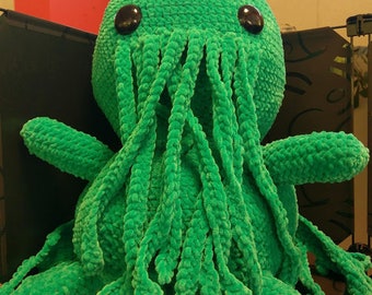 Giant Cthulhu Amigurumi