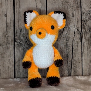 Crochet Amigurumi Fox Plush