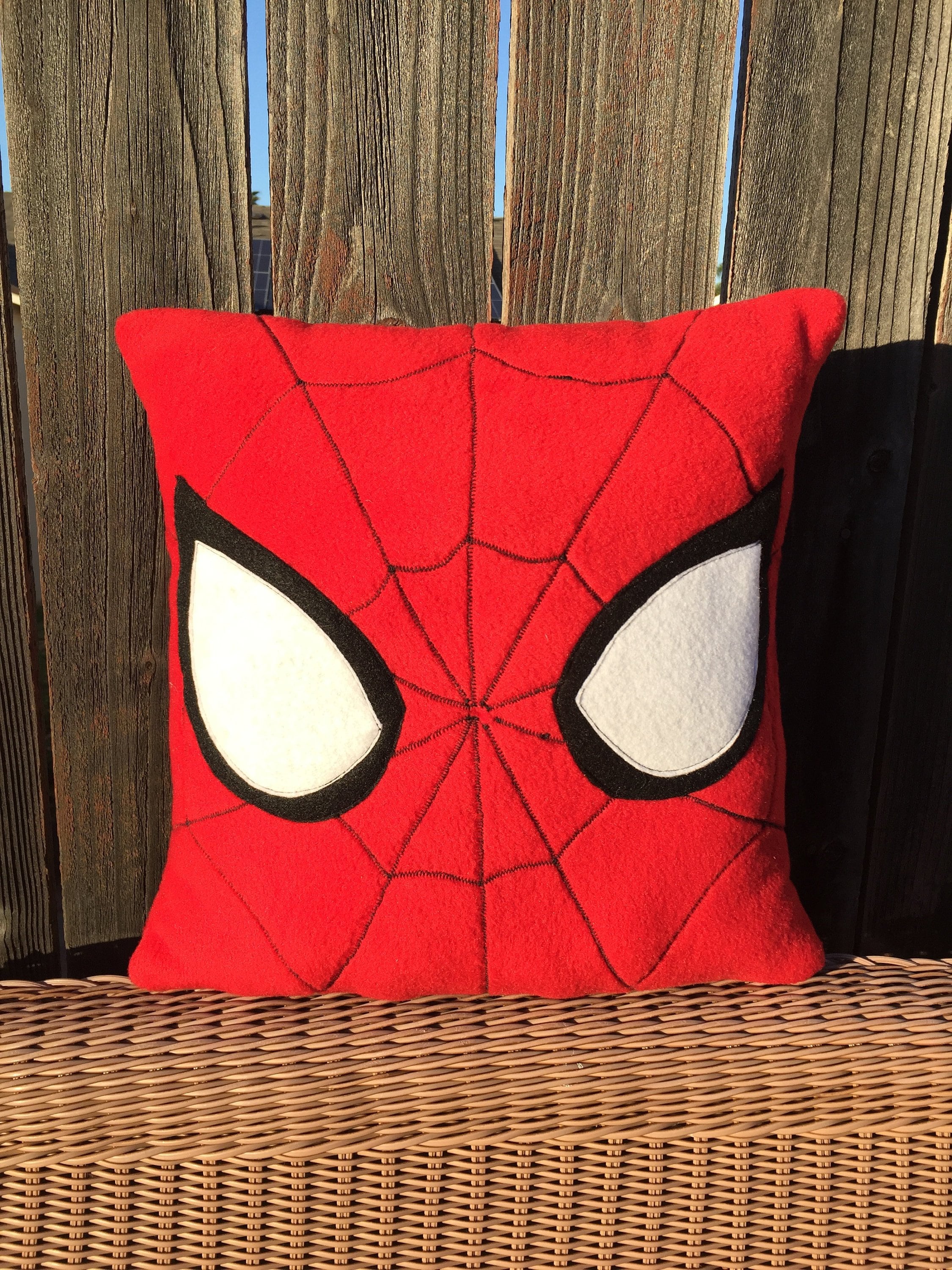 Spiderman Inspired pillow spiderman pillow Spiderman pillow Etsy