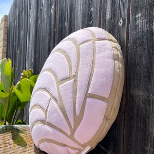 Xochico Pan Dulce Plush Concha Cushions Pastel Colors Yellow