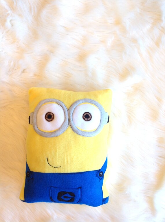 Minion Pillow Minion Decor Minion Plush Minion Despicable Etsy