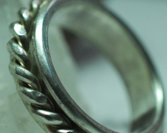 Silver Spinner, 9 1/4,  Fidget ring