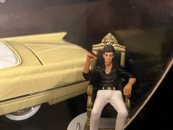 VINTAGE CADILLAC MODEL Car Scarface Pachino 1963 Coupe Deville