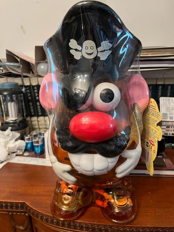 Vintage 2006 Hasbro Mr. Potato Head Pirate - Mint Sealed 15” - Etsy