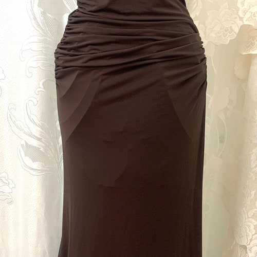 Vintage 1990s Vera Wang Brown Mermaid 