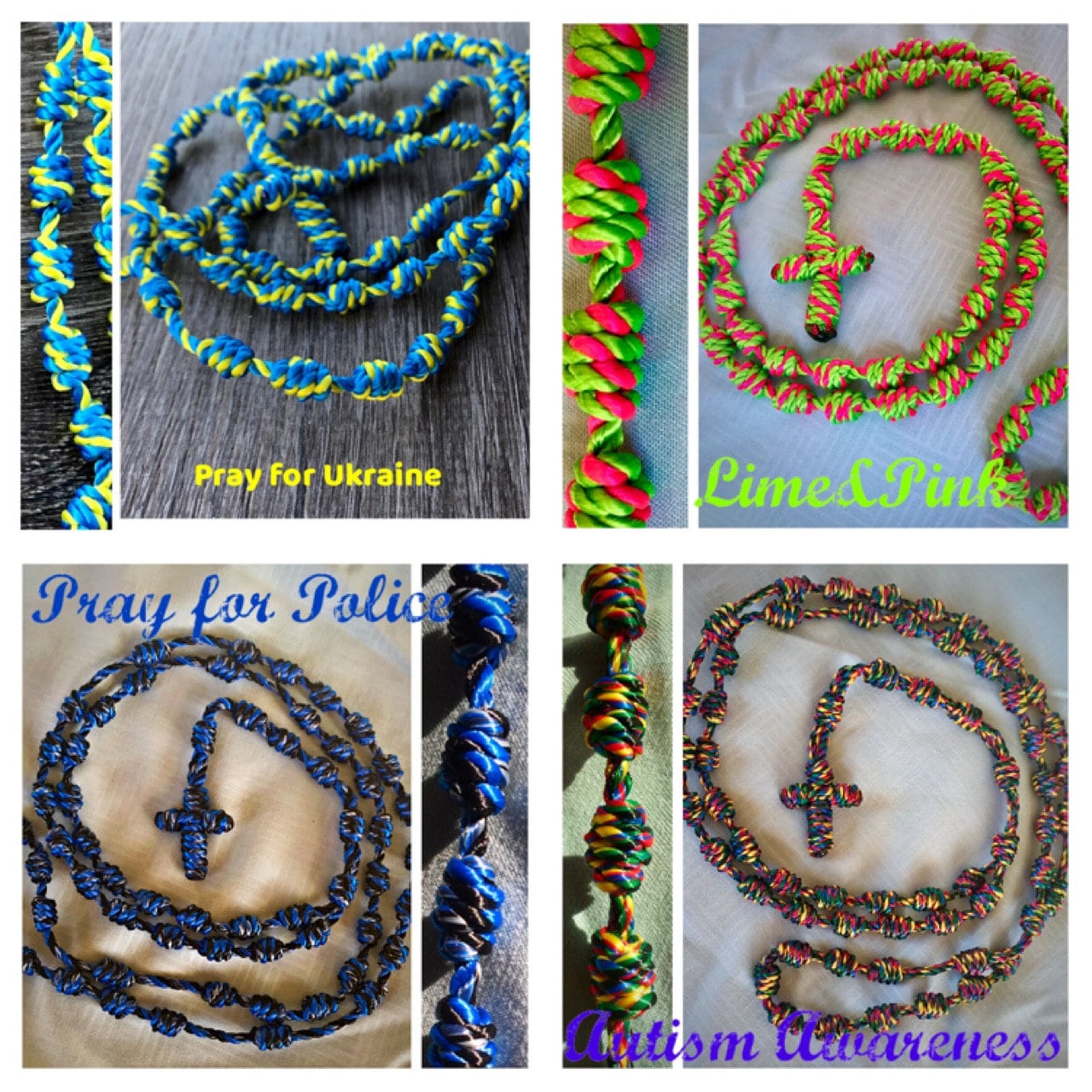 Knotted Rosary Necklace Tutorial #beadjewelry #rosary #beadtutorials  #macrame #beading #knotting - YouTube