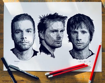 Impresión de edición limitada de Muse