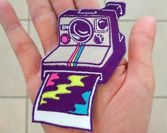 Camera Iron-on Patch