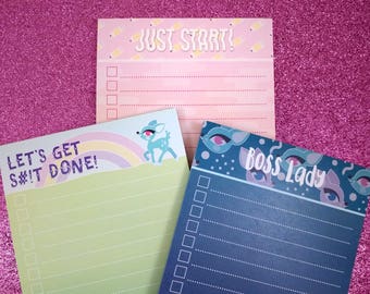 Cute To-Do List Pads