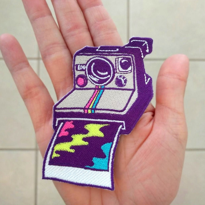 Camera Iron-on Patch - Etsy