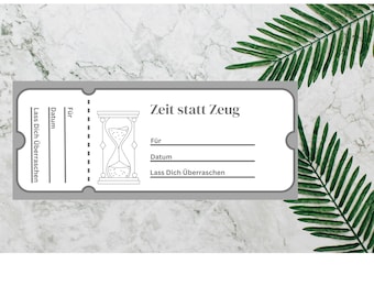 Szablon spersonalizowanego vouchera upominkowego „Czas razem” (PDF)