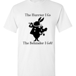 Alice In Wonderland White Rabbit Vintage T-Shirt