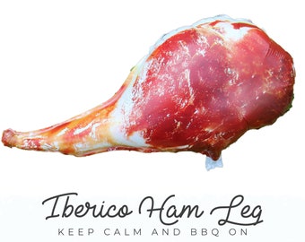 Ham Iberico Balloon 19" || Gone Hunting, Carnivore, Cook, Husband Party, Hunter, Rod, Hunting