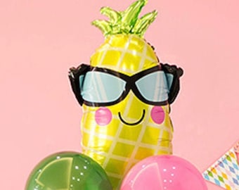 30" Pineapple balloon - Fiesta Decor - Taco bout a party - Summer party decor - Party decor