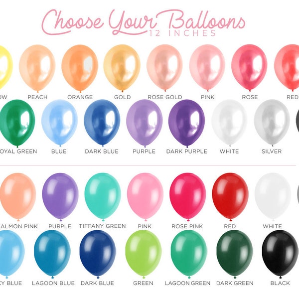 5/10/15Stk 12" Latex ballons - Party Ballons - Party Deko