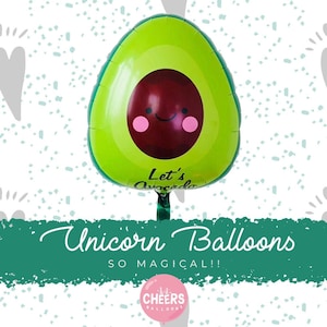 Avocado Balloon -   Holy Guacamole, greens, vegan, healthy Active Restock requests: 0