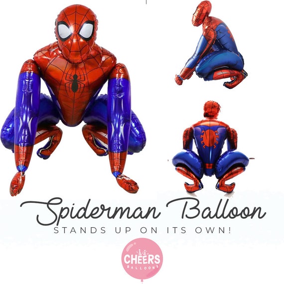27 Standing Spiderman foil balloon