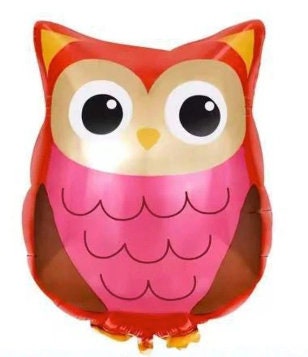 Woodland Themed Party Balloons - Deer, Bear, Rabbit, Owl, Acorn, Fox ...
