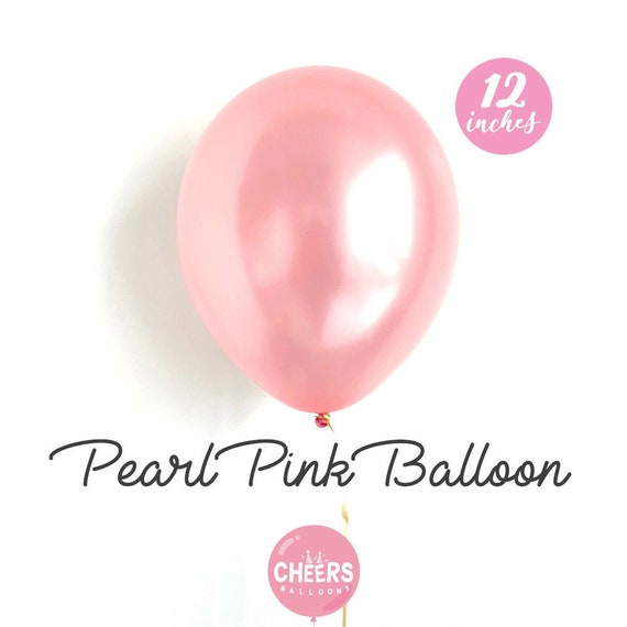 Big 22 Inch Hot Pink Balloons - Pack Of 12, Hot Pink Mylar Balloons, Hot  Pink Party Decorations, Metallic Pink Balloons