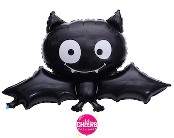 34インチ コウモリ ハロウィン ホイルバルーン