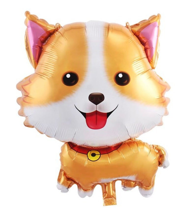 27 Shiba Inu Corgi Balloon Party Woof, Pawty, Birthday Party, Dog Gang, Good Boy, Good Girl, Treats, Sit, Stay, Play, Zoomies, Decor, Dog レッド