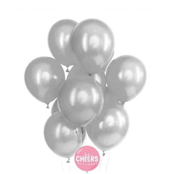 Palloncini Cromati Perlati Metallizzati Per Elio - 5, 10, 12 Pollici - Alfa Accessories