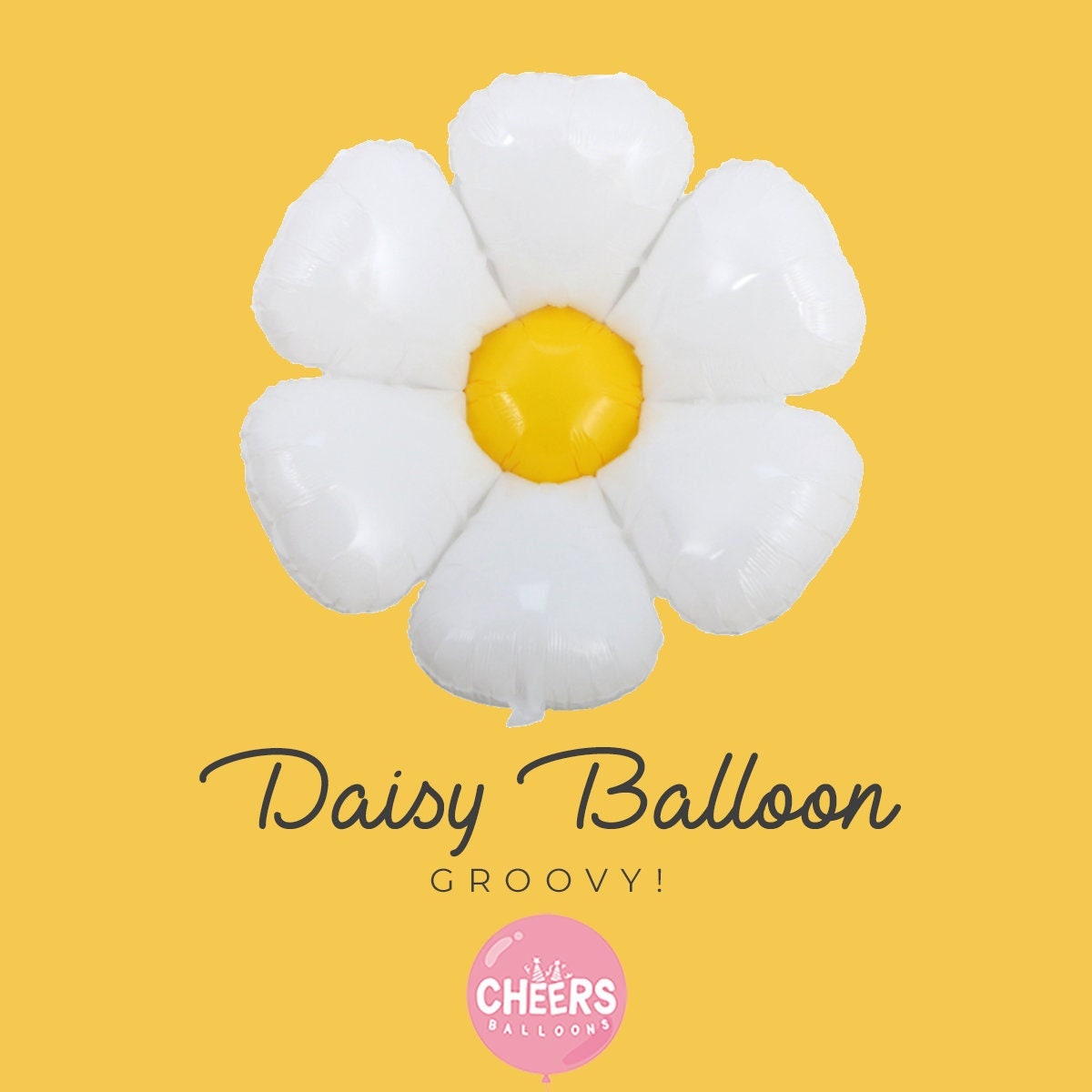 Daisy Balloon, Birthday Party Balloons, Flower Balloons, Birthday Party  Decorations