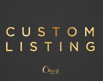 Listado personalizado