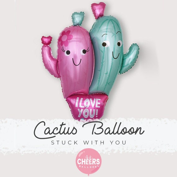 Kaktus stuck mit Ihnen Ballons - Sommer-Party-Folie Ballon - Ananas - Palme  Ballon - Sonnenballon - Liebe, Herz, Valentinstag - Etsy.de
