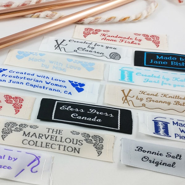 Custom Sewing Labels - Etsy