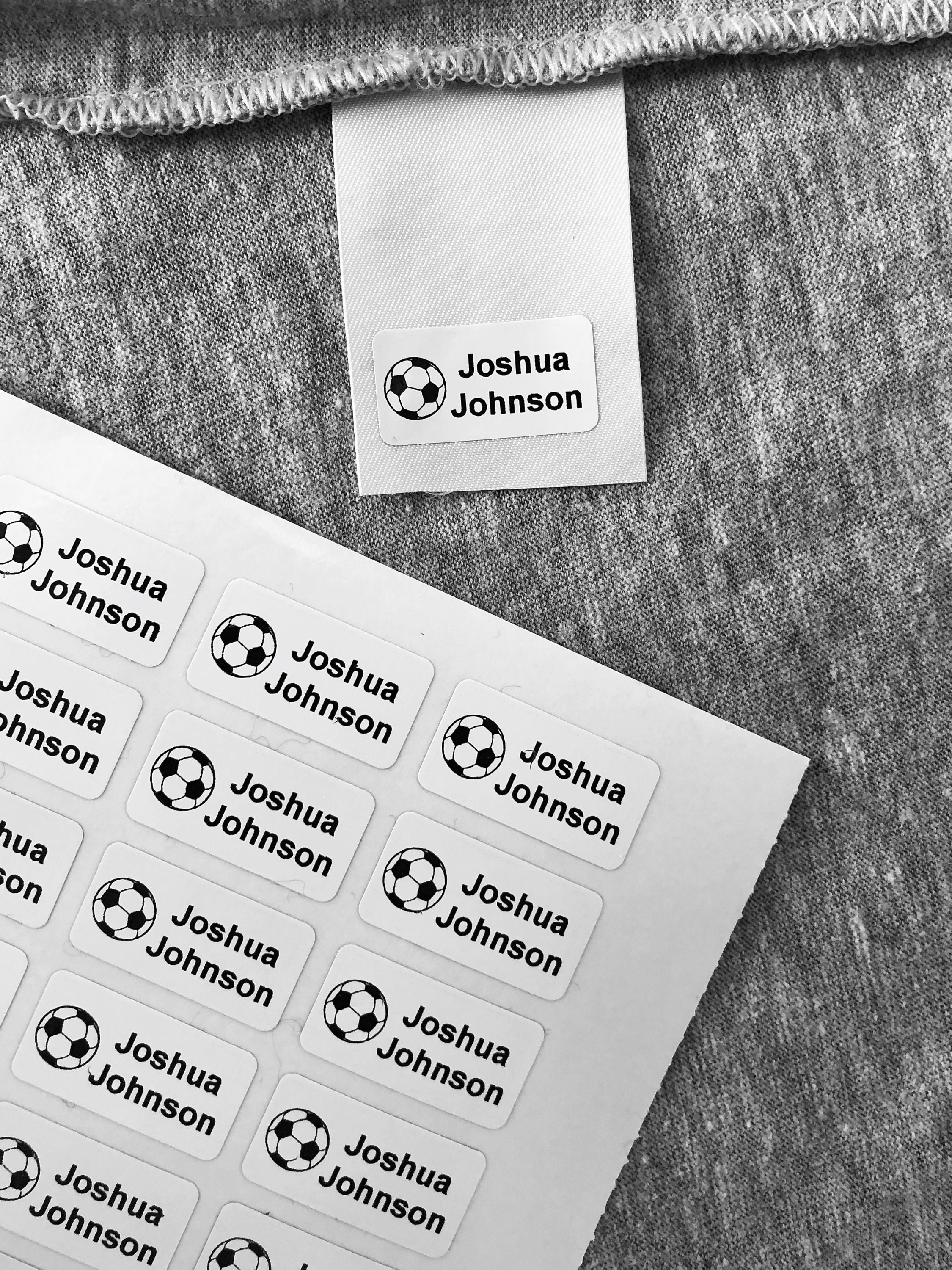 Just Stick Clothing Name Labels No Sew No Iron Stick on Etsy
