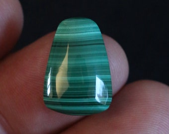 Banded Malachite Cabochon