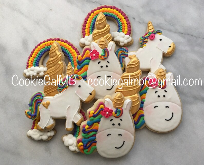 Unicorn Cookies image 3