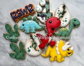 Dinosaur Cookies