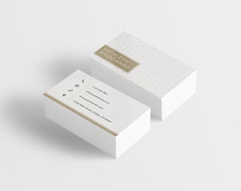 Gold Business Card X