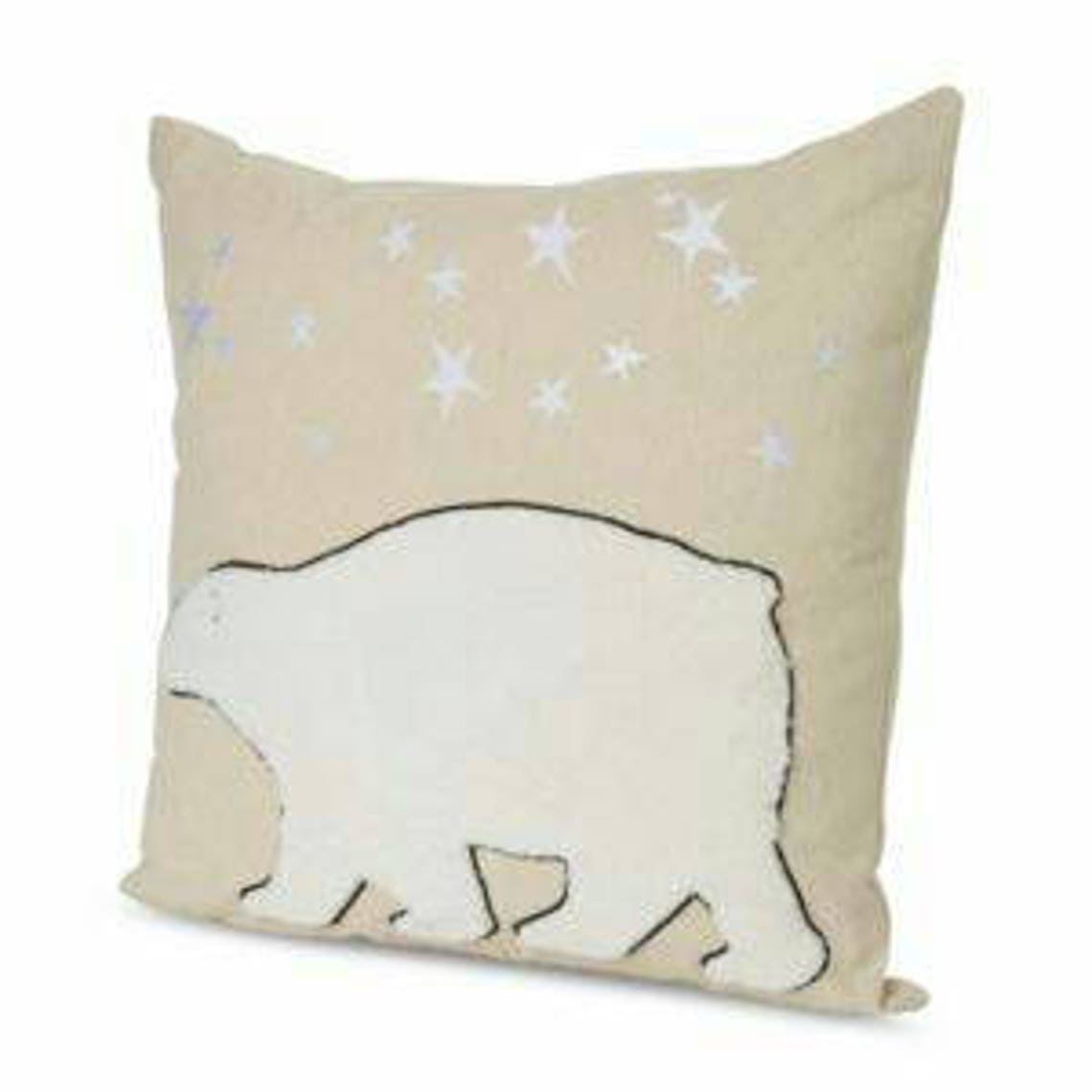 Decorative teddy polar bear cushion cover complete with Etsy