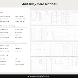 2024 Digital Planner with links to Apple or Google Calendar, Featured by GoodNotes, Digital Planner iPad, Samsung Notes Planner image 7