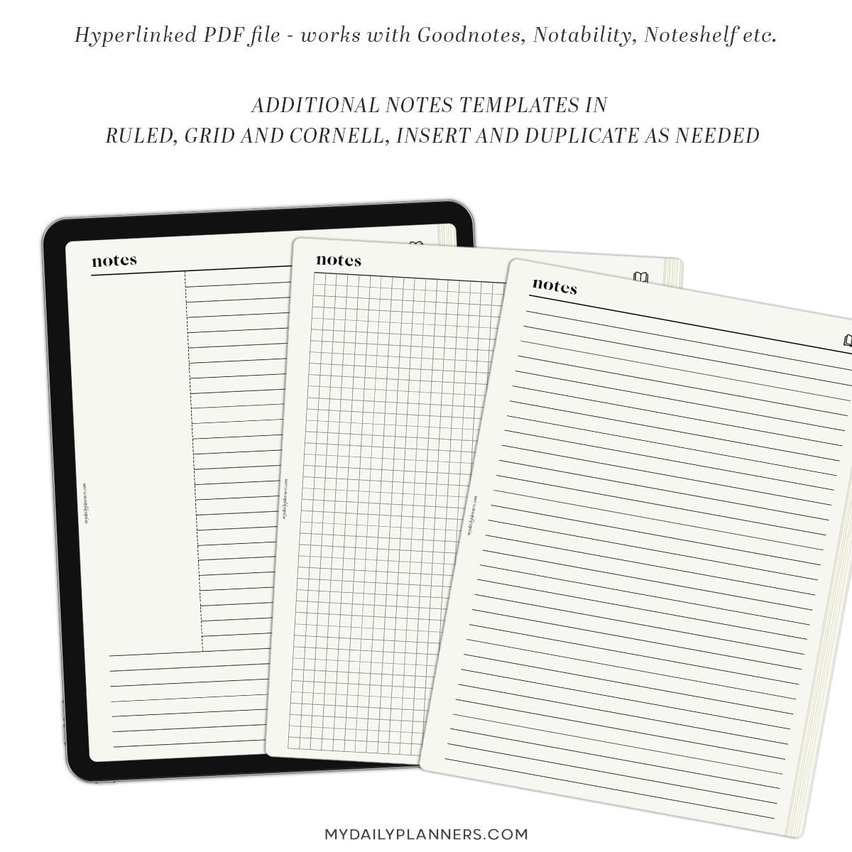 Digital Reading Journal for Ipad Goodnotes Reading List Book Etsy