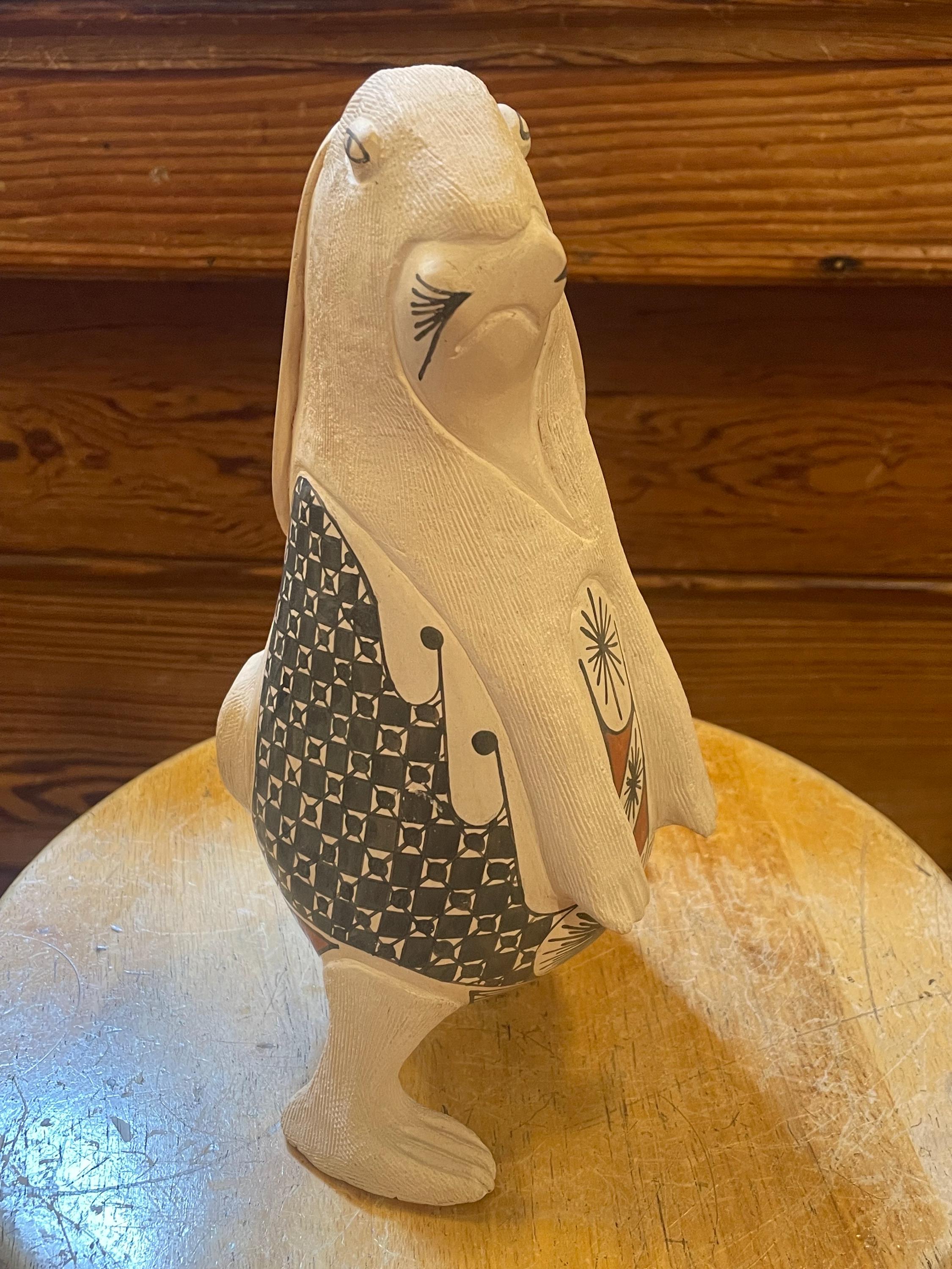 Nicholas The Rabbit Mata Ortiz Rabbit Effigy by Nicholas Ortiz Sr. – Casas Grandes Pottery ...