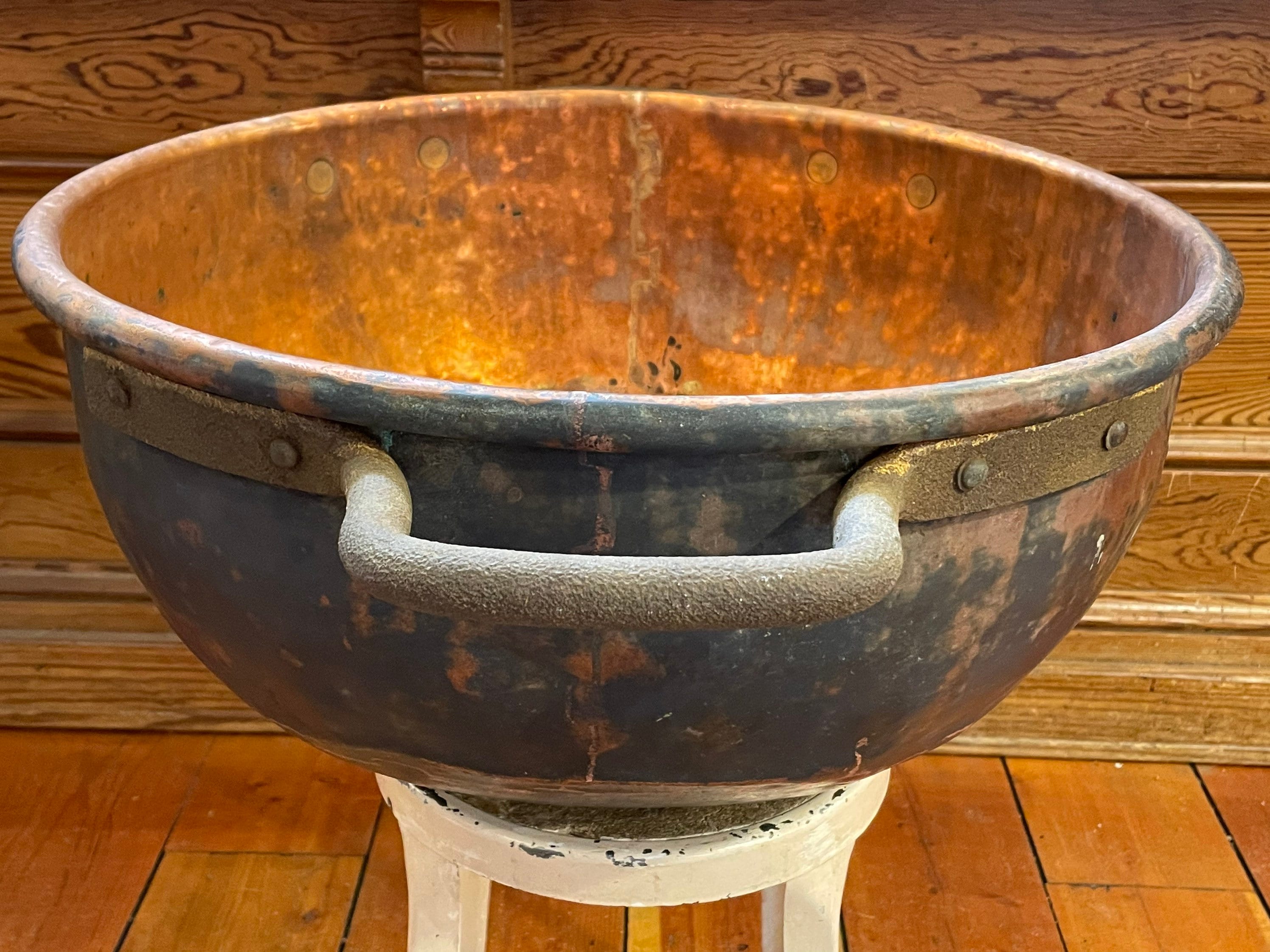 Authentic Vintage Late 1800's Large Copper Candy/confectionery