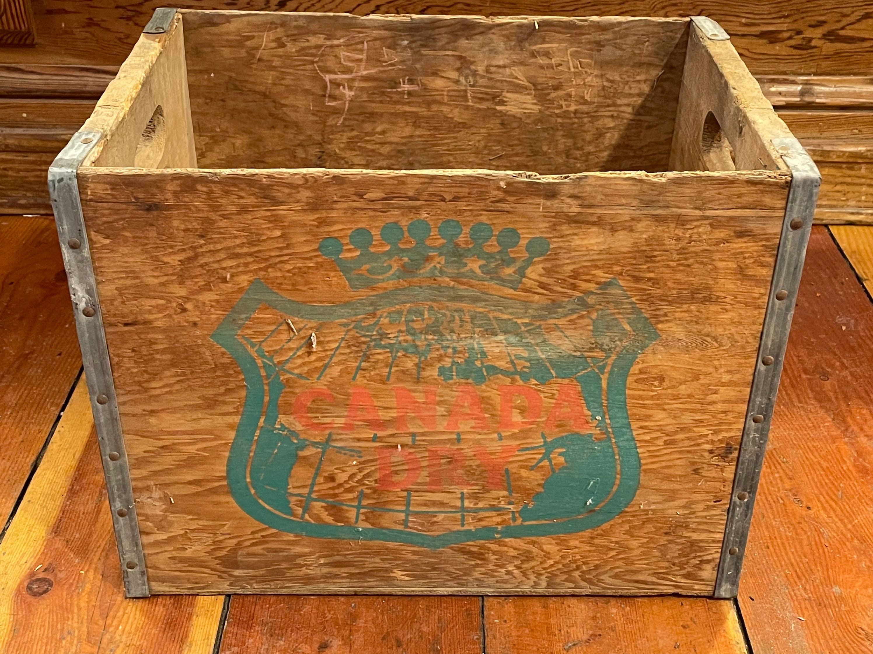 Canada Dry Crate - Etsy Canada Dry Crate - Etsy