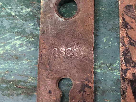Authentic Late 1800's - Early 1900's Victorian Style Forged Brass
